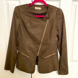 Matilda by True Love Suede Jacket - Size Medium